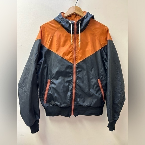 Nike Jackets & Blazers - Vintage Nike 80s Windbreaker Full Zip Hooded Large